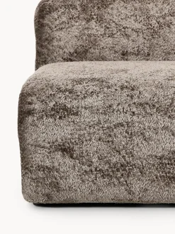Modulo centrale in teddy-bouclé Wolke