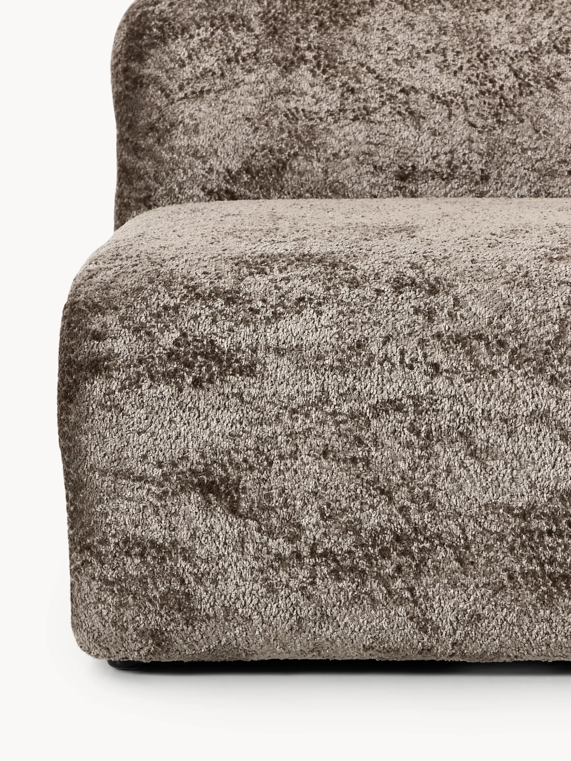 Modulo centrale in teddy-bouclé Wolke