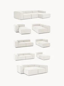 Modulo chaise loungue in bouclé Lennon