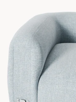 Modulo angolare arrotondato in bouclé Wolke