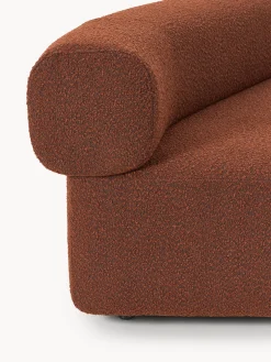 Modulo angolare curvo in bouclé Anton