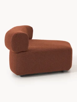 Modulo angolare curvo in bouclé Anton