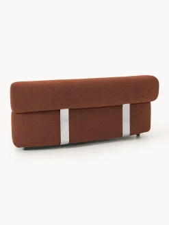 Modulo angolare curvo in bouclé Anton