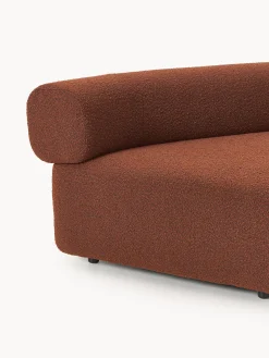 Modulo angolare curvo in bouclé Anton