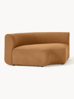 Modulo angolare curvo in bouclé Sofia