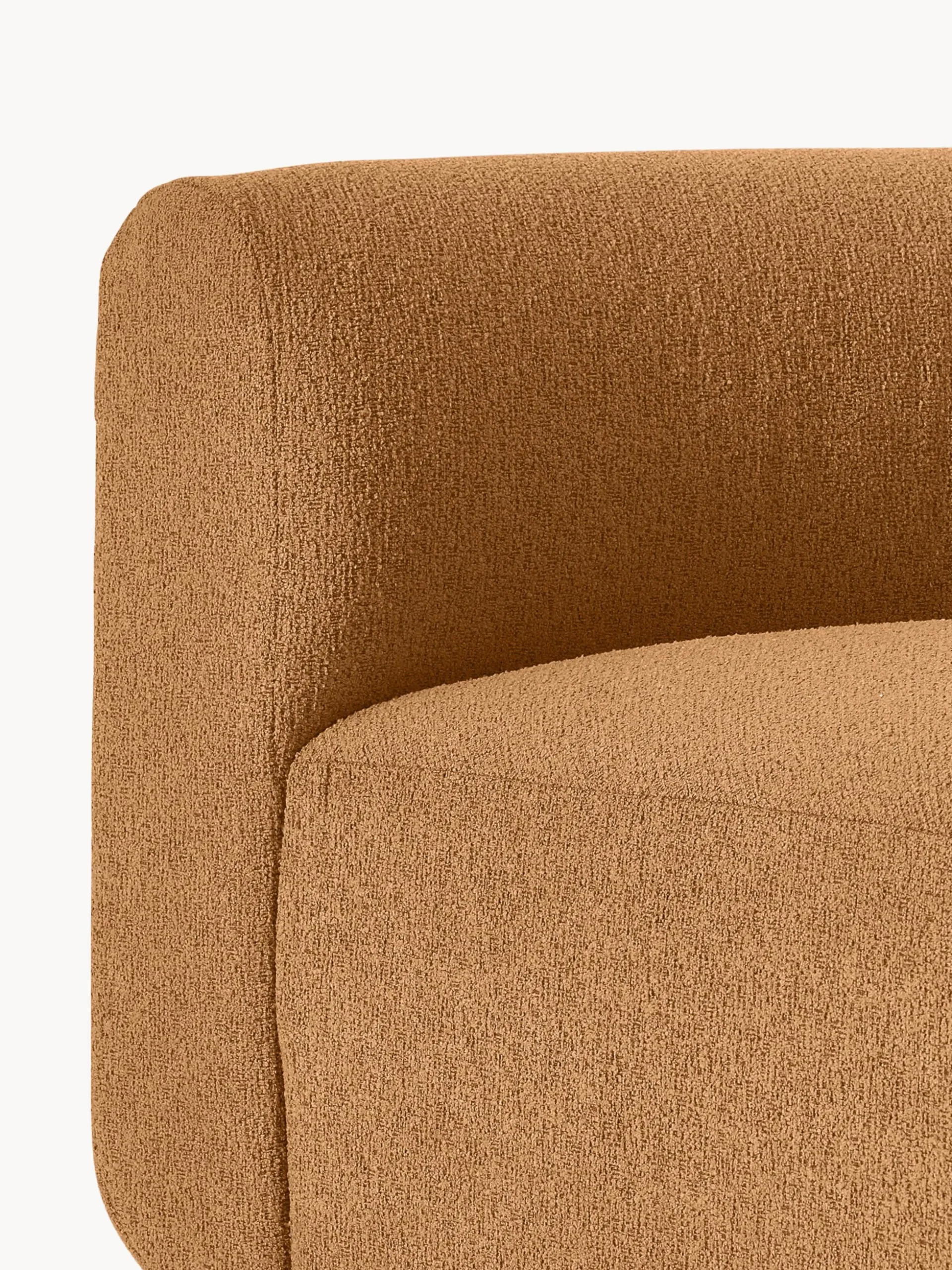 Modulo angolare curvo in bouclé Sofia