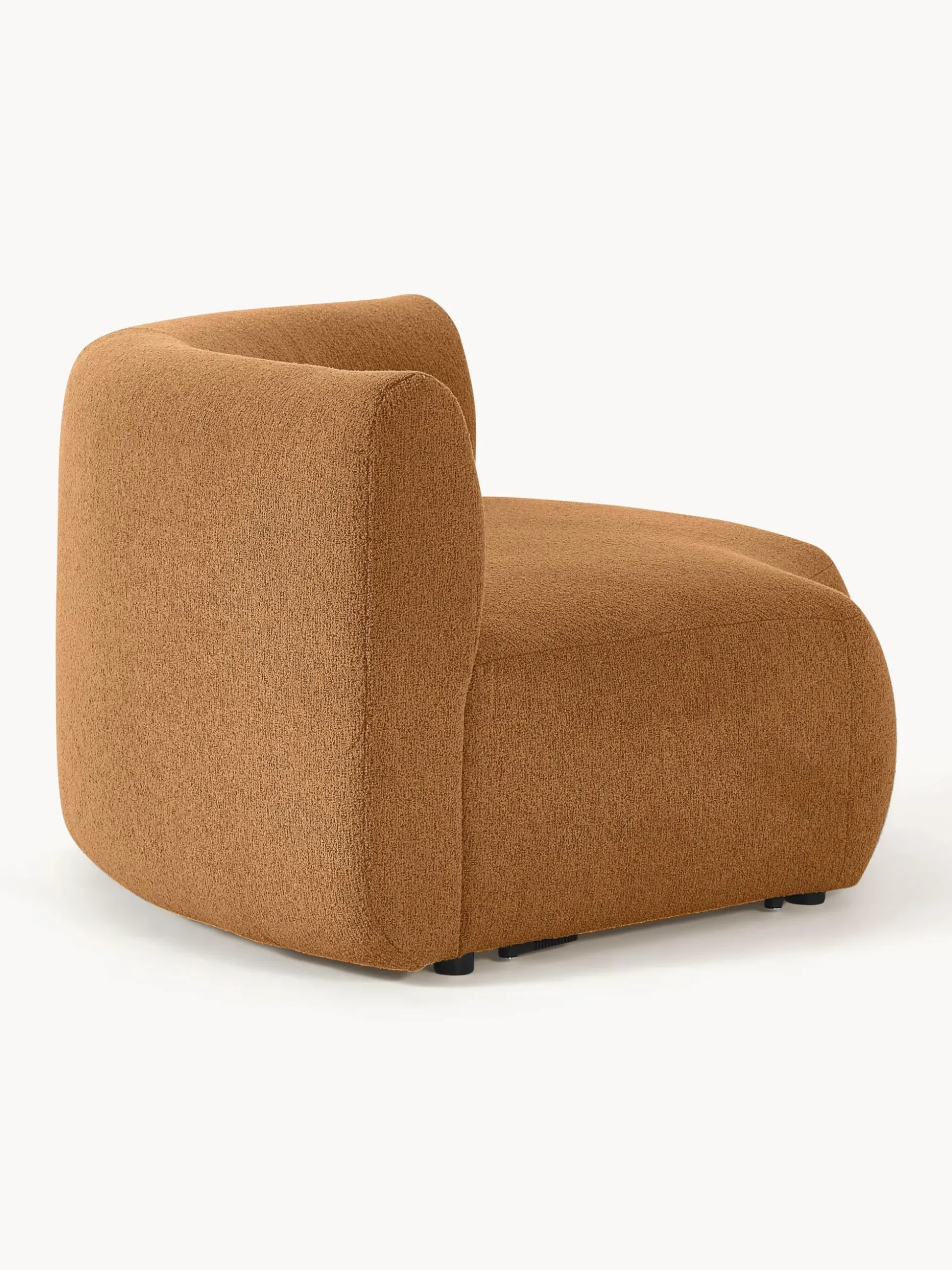 Modulo angolare curvo in bouclé Sofia