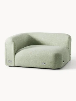 Modulo angolare curvo in bouclé Wolke