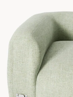 Modulo angolare curvo in bouclé Wolke