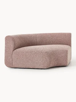 Modulo angolare curvo in bouclé Sofia