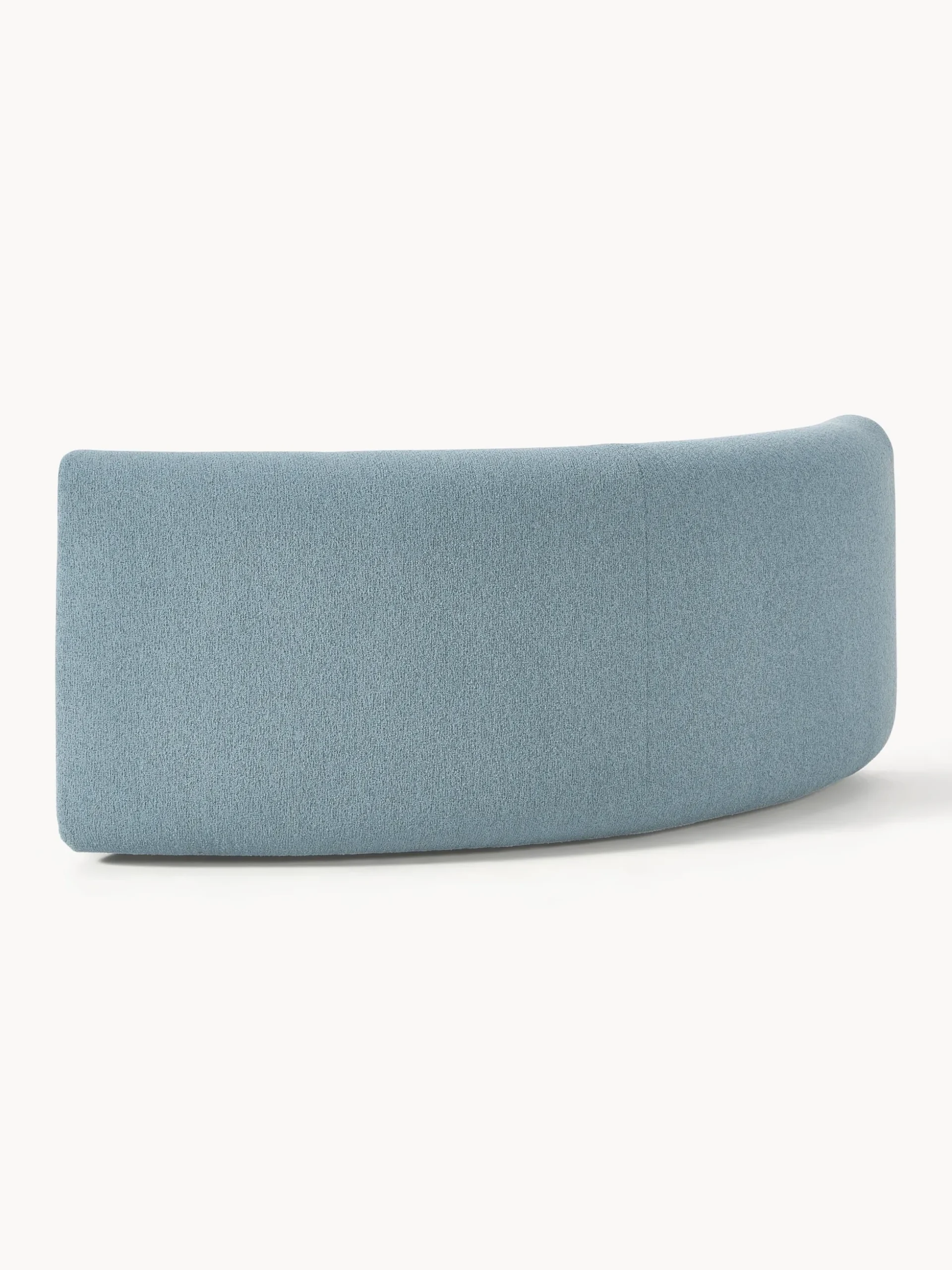 Modulo angolare curvo in bouclé Sofia