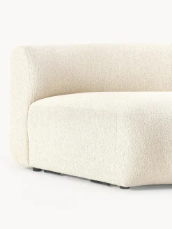 Modulo angolare curvo in bouclé Sofia