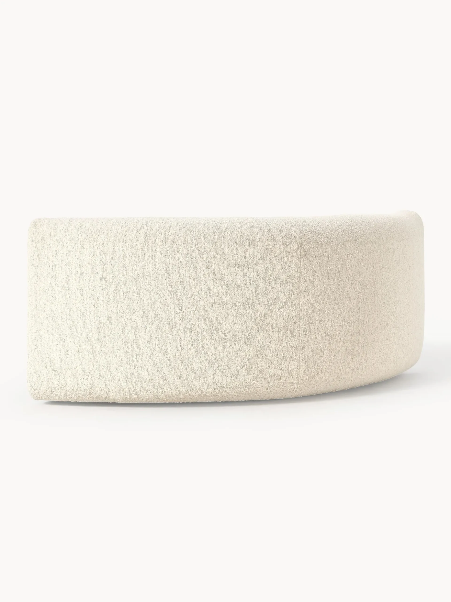 Modulo angolare curvo in bouclé Sofia