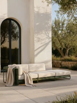 Modulo angolare da giardino Caio