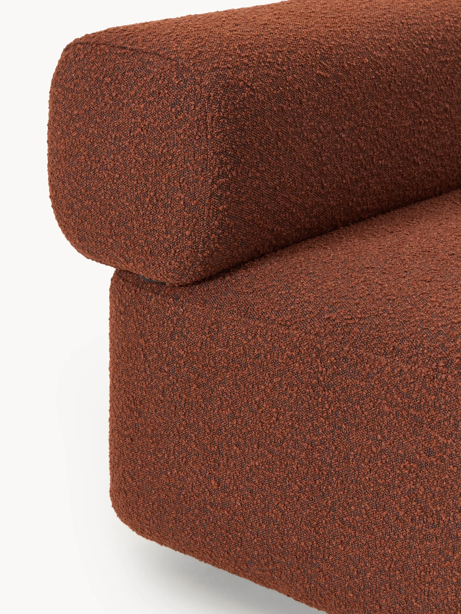 Modulo angolare in bouclé Anton