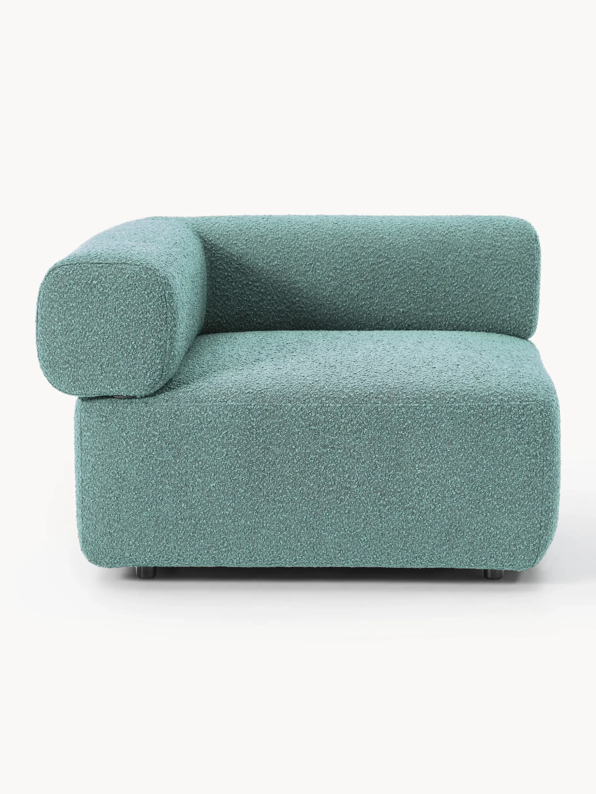 Modulo angolare in bouclé Anton