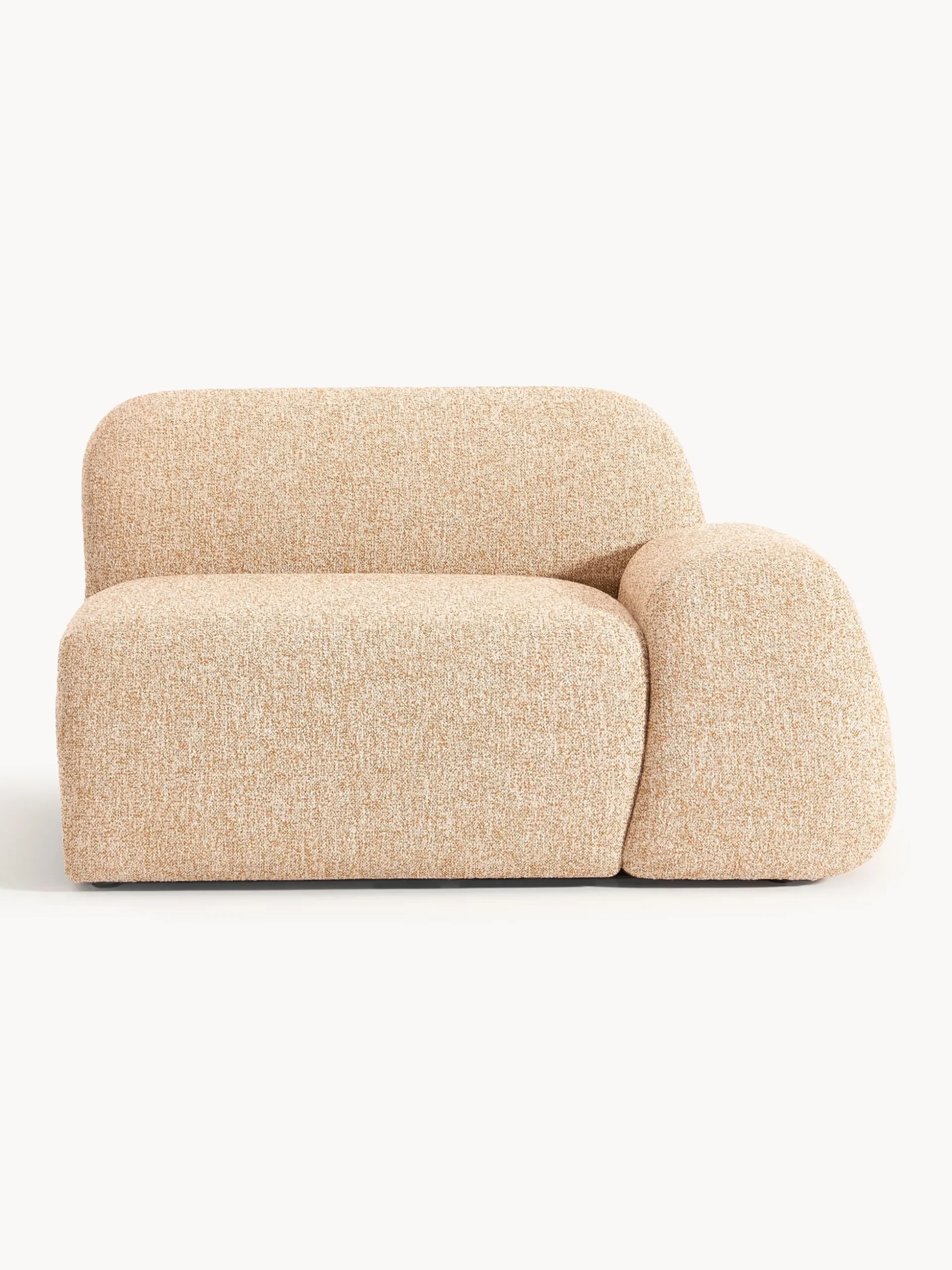 Modulo angolare in bouclé Wolke