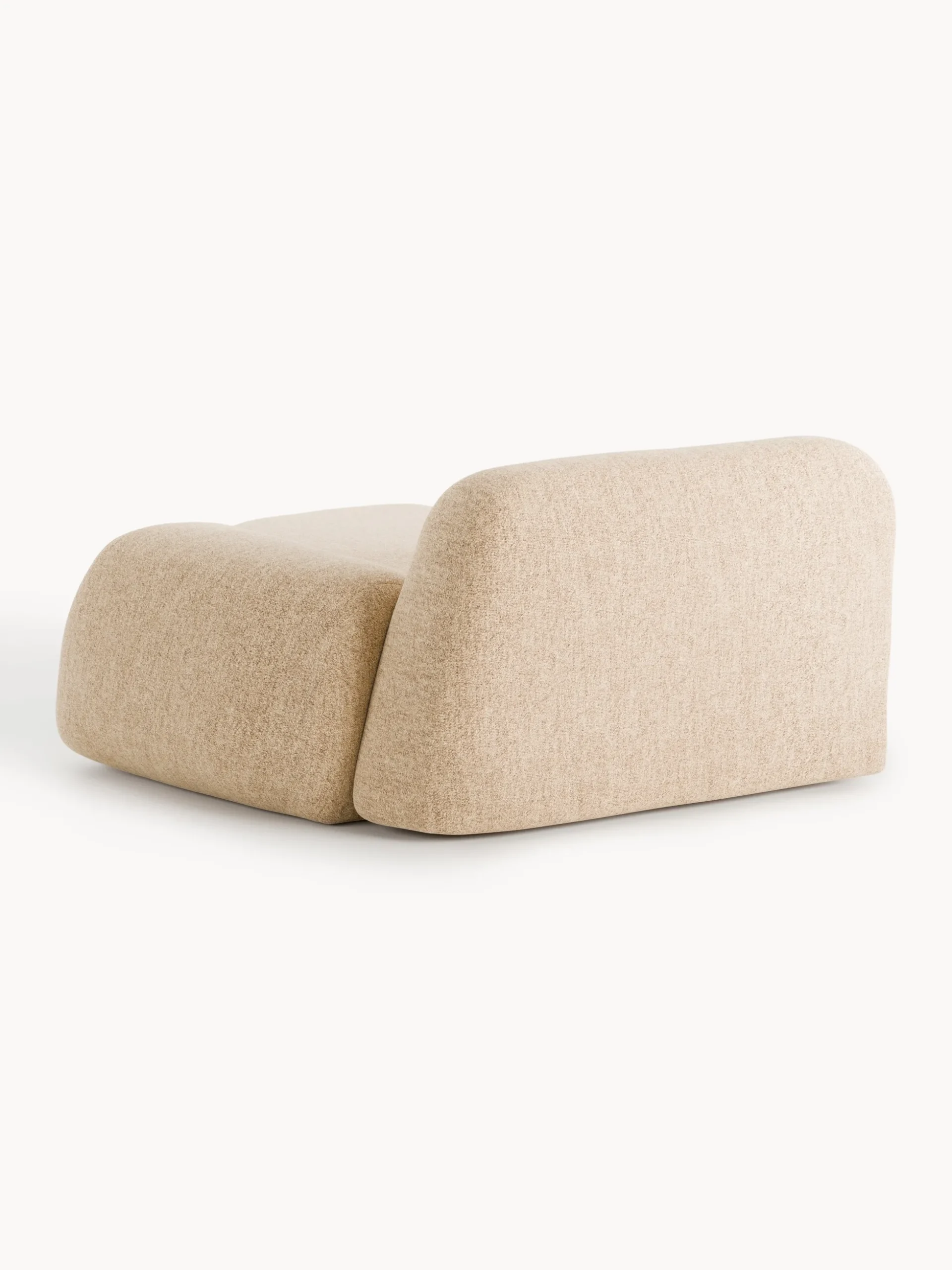 Modulo angolare in bouclé Wolke