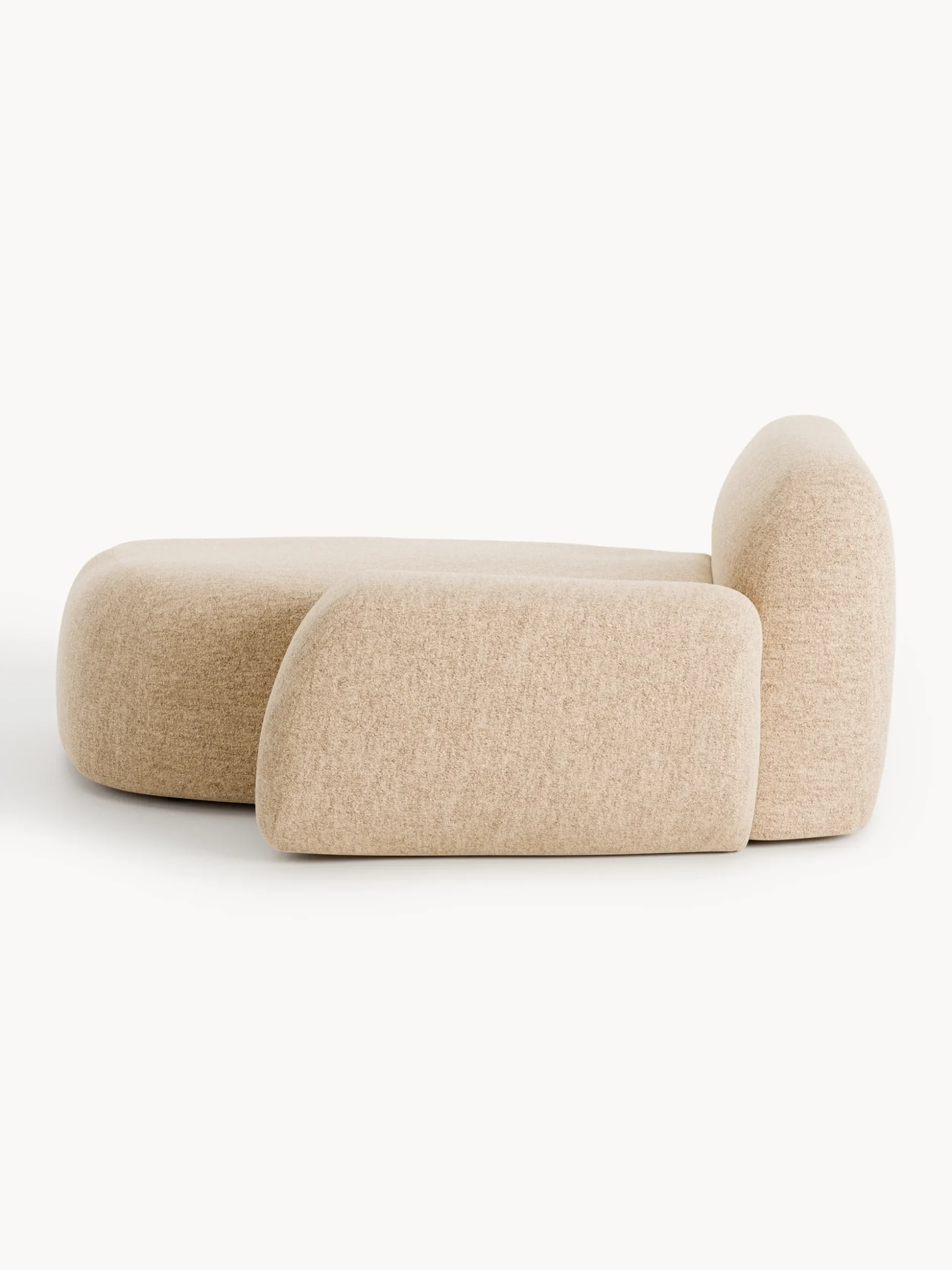 Modulo angolare in bouclé Wolke
