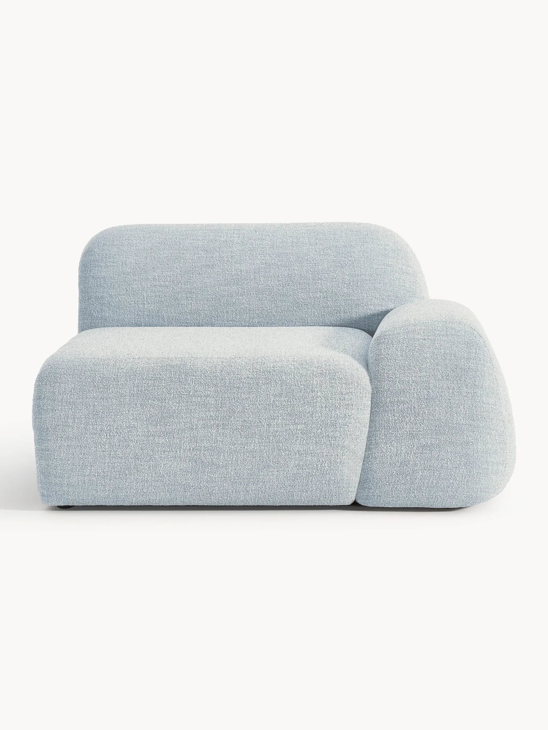 Modulo angolare in bouclé Wolke