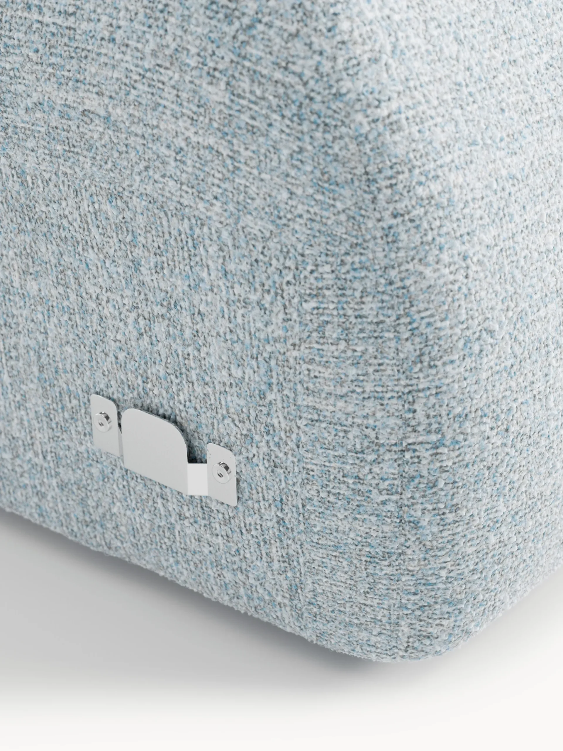 Modulo angolare in bouclé Wolke