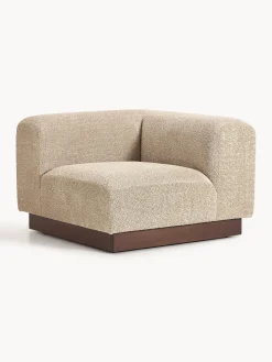Modulo angolare in teddy bouclé Natalie