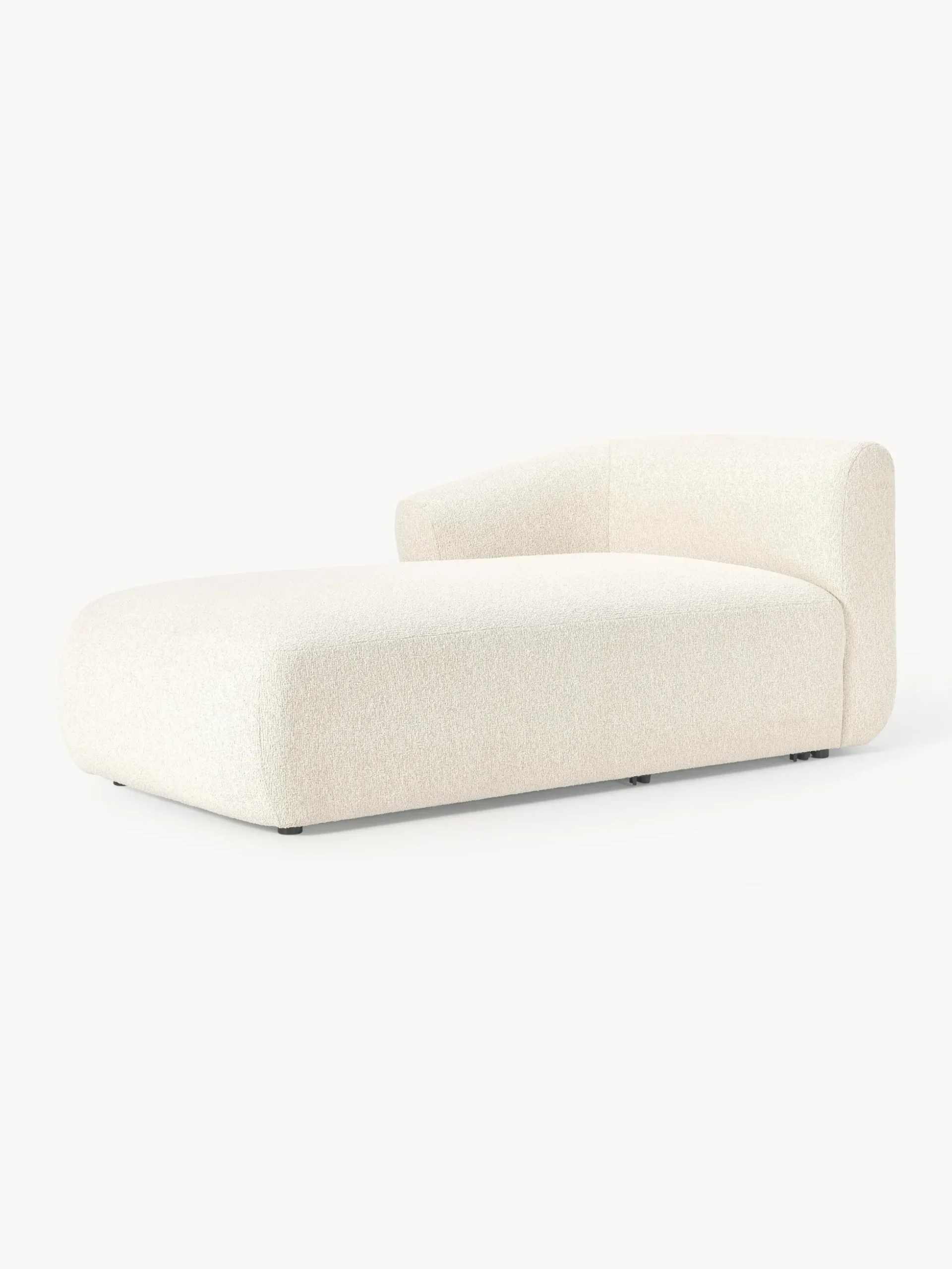 Modulo angolare in tessuto bouclé Sofia