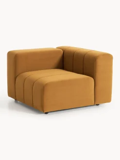 Modulo angolare in velluto Lena