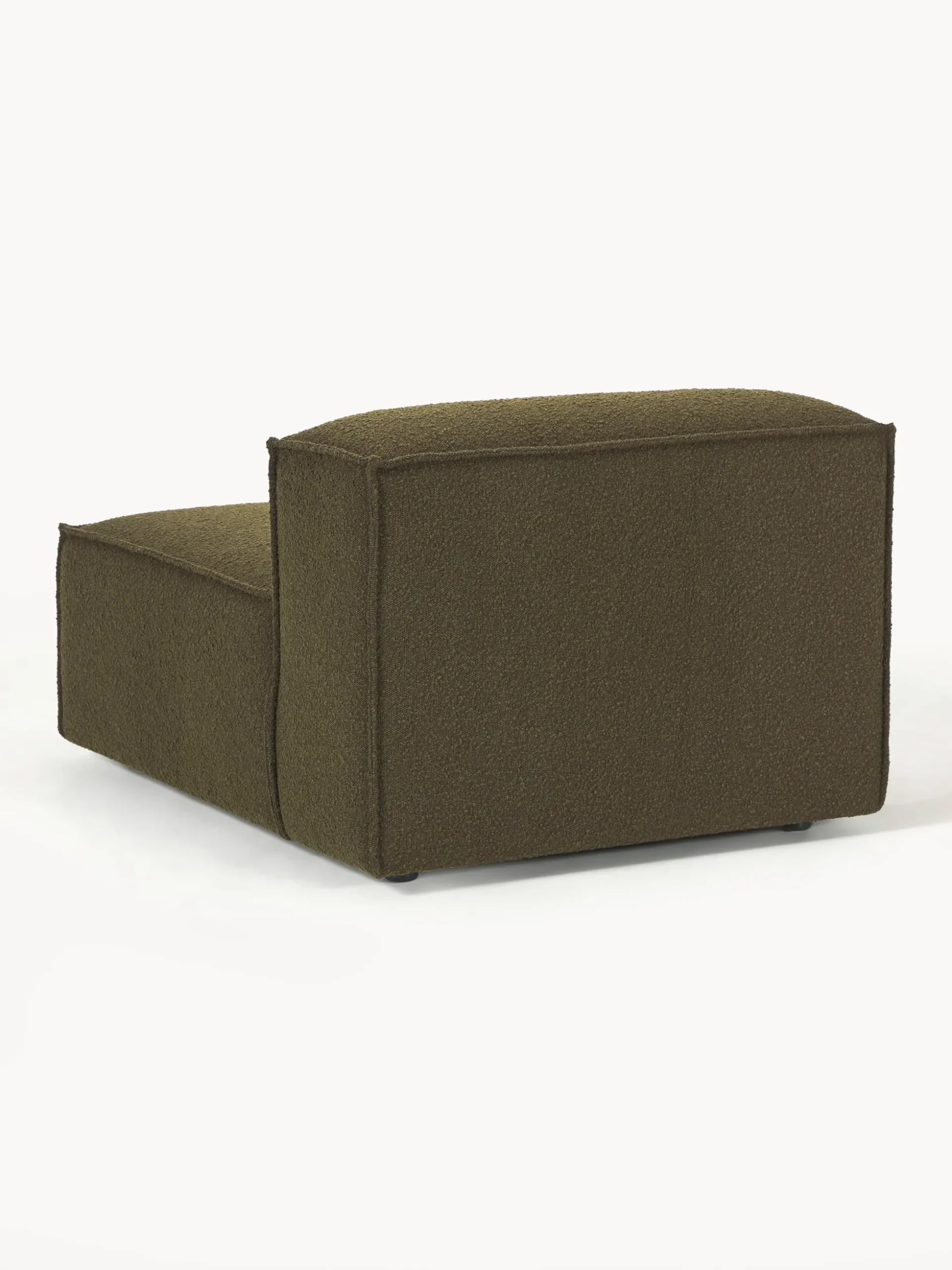 Modulo centrale in bouclé Lennon