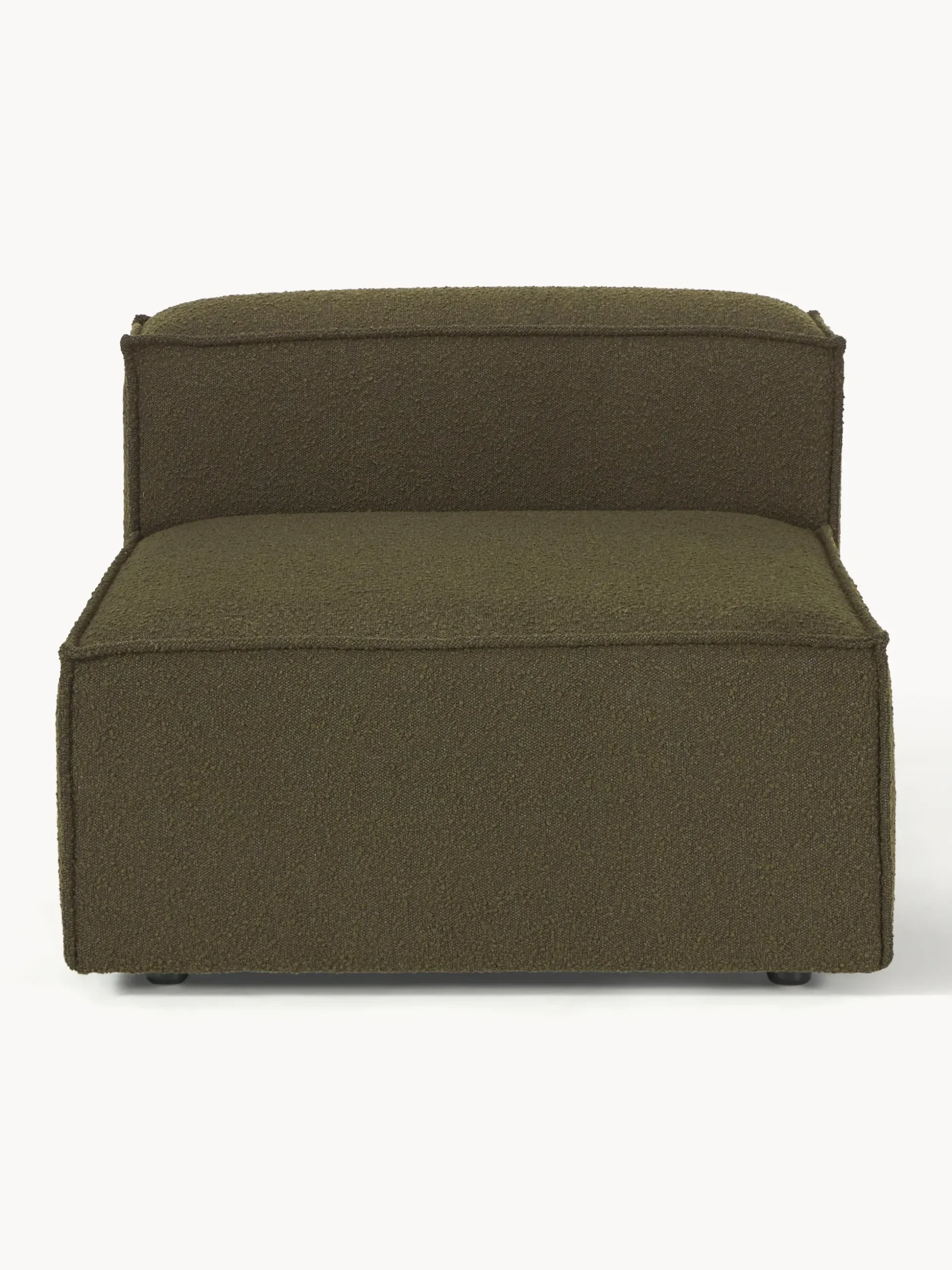 Modulo centrale in bouclé Lennon