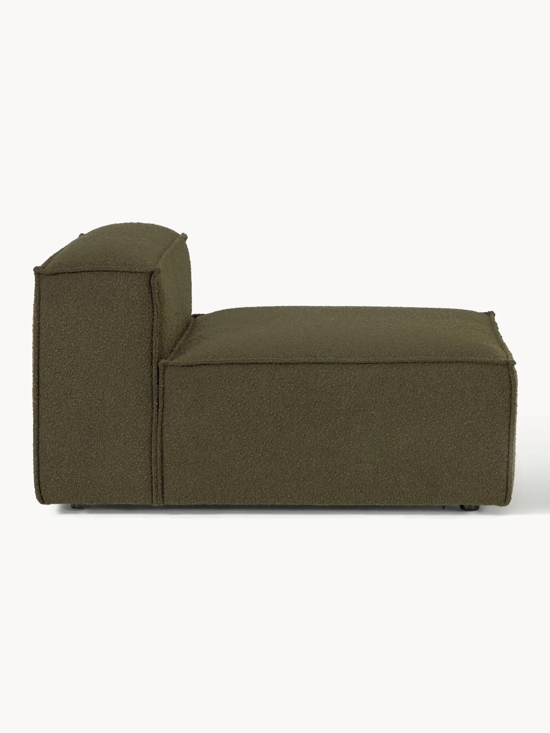 Modulo centrale in bouclé Lennon