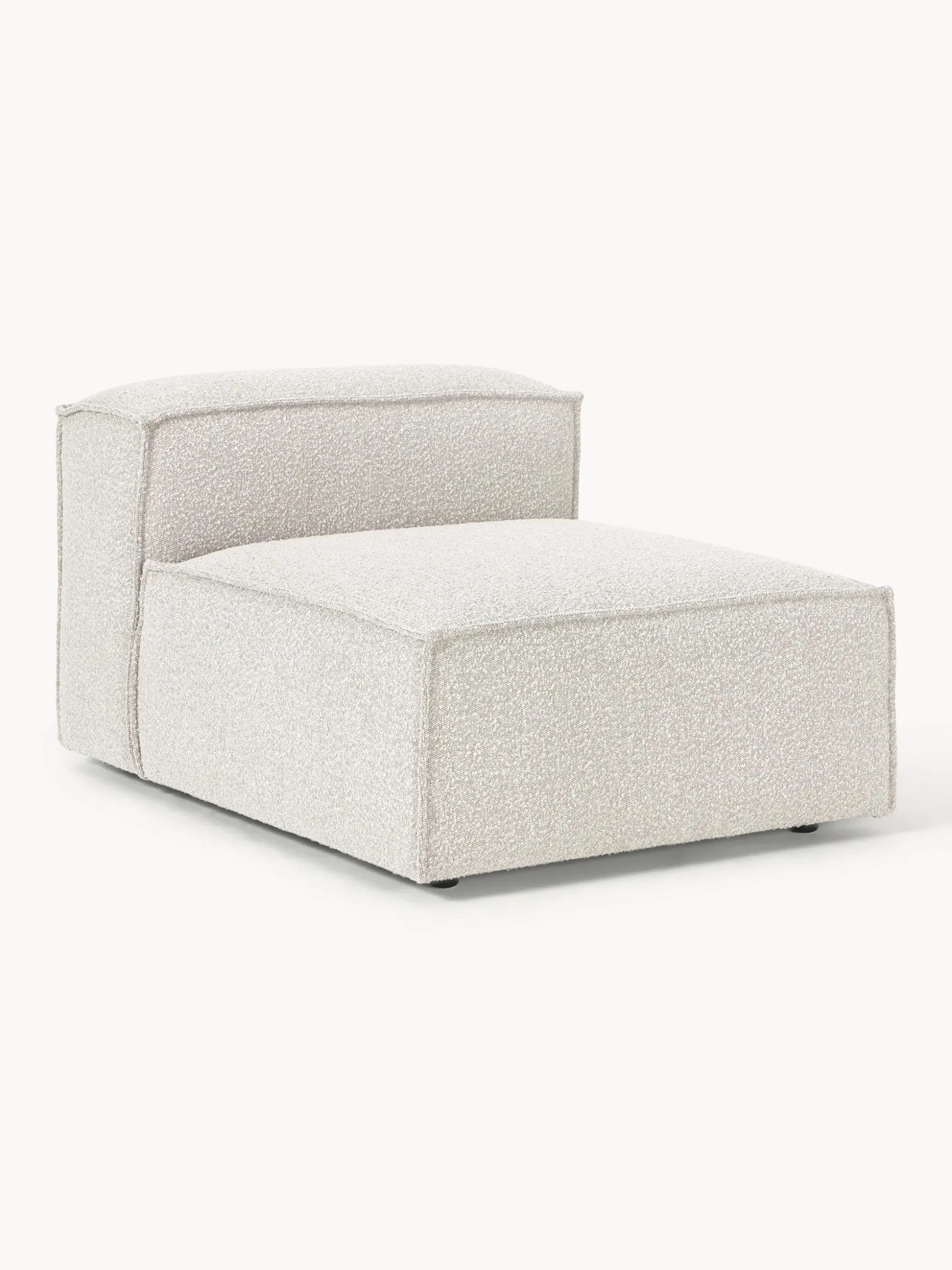 Modulo centrale in bouclé Lennon
