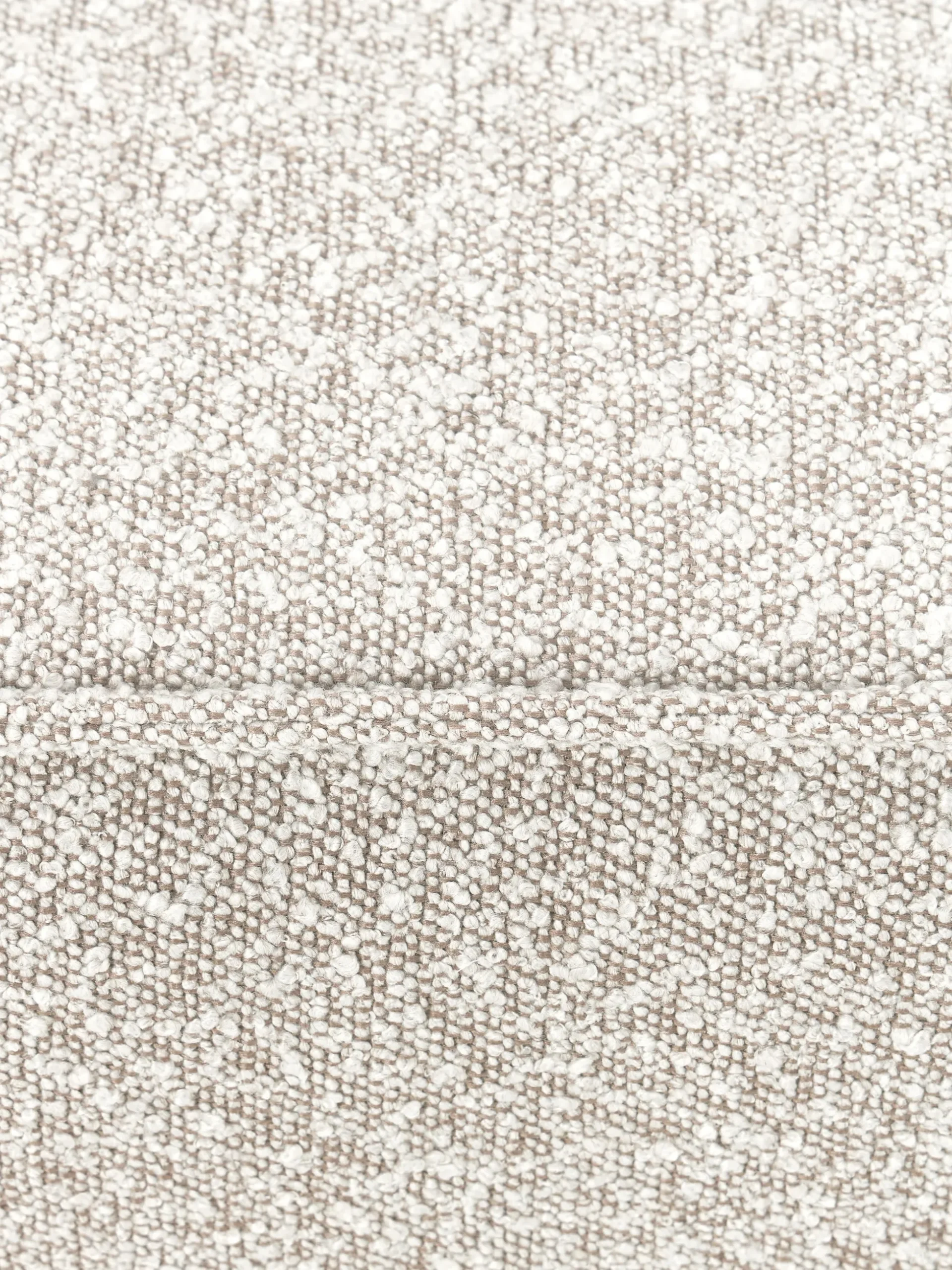 Modulo centrale in bouclé Lennon