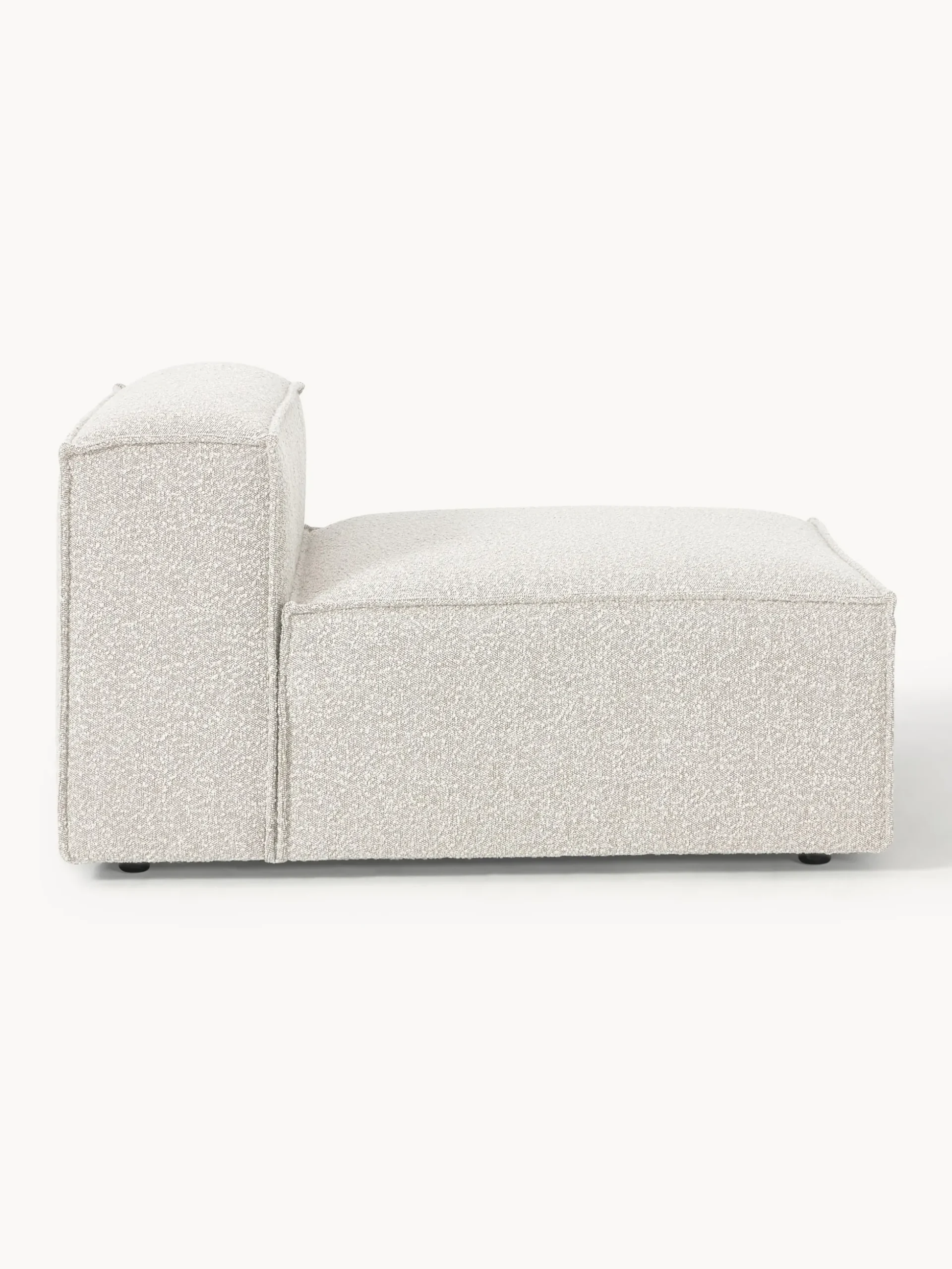 Modulo centrale in bouclé Lennon