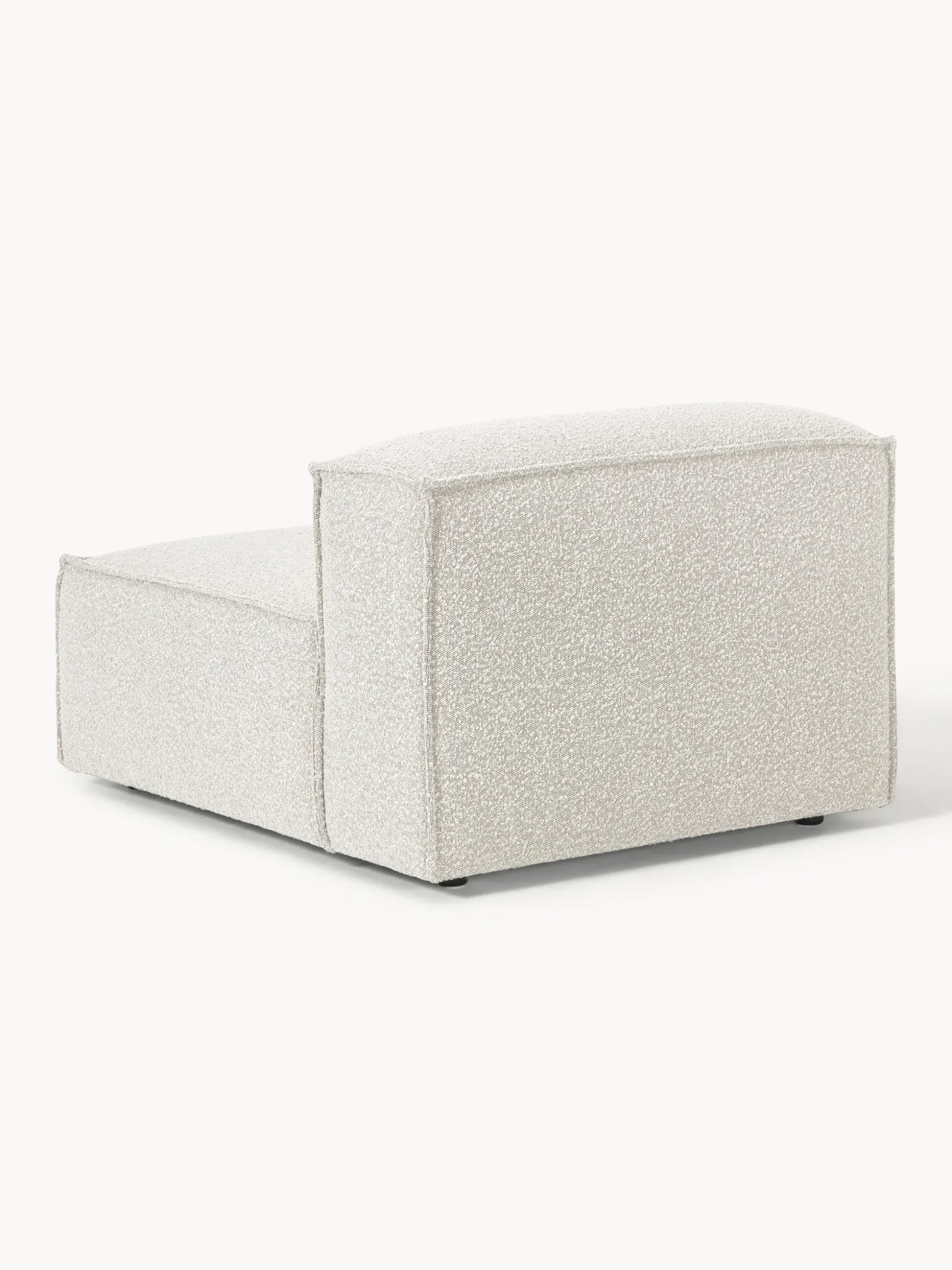Modulo centrale in bouclé Lennon