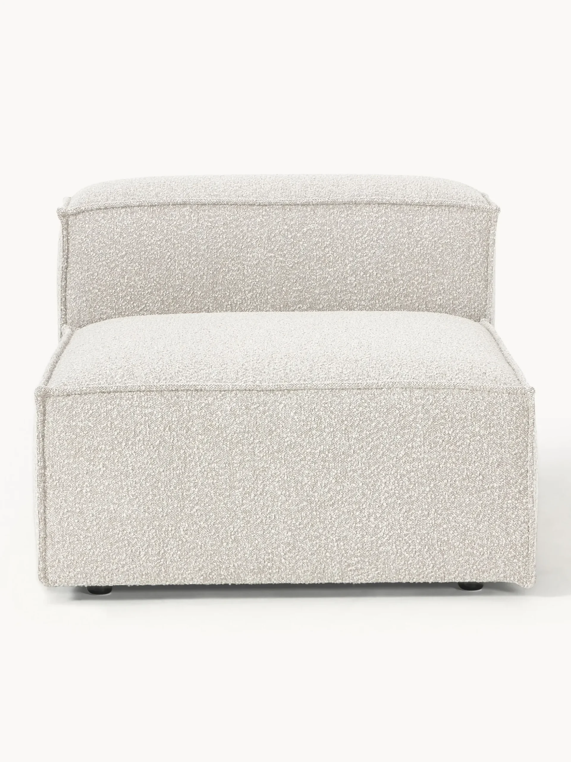 Modulo centrale in bouclé Lennon