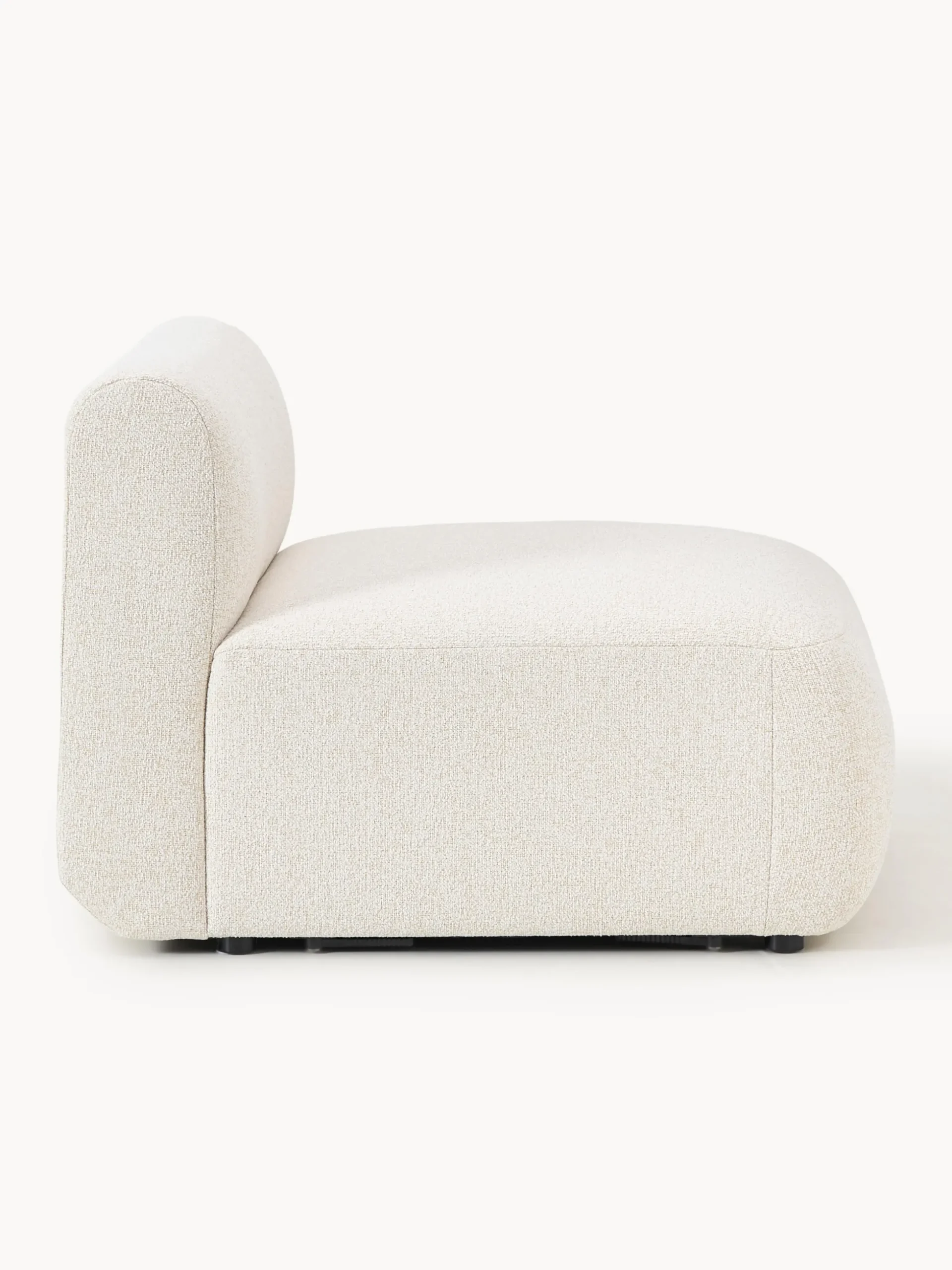 Modulo centrale in bouclé Sofia