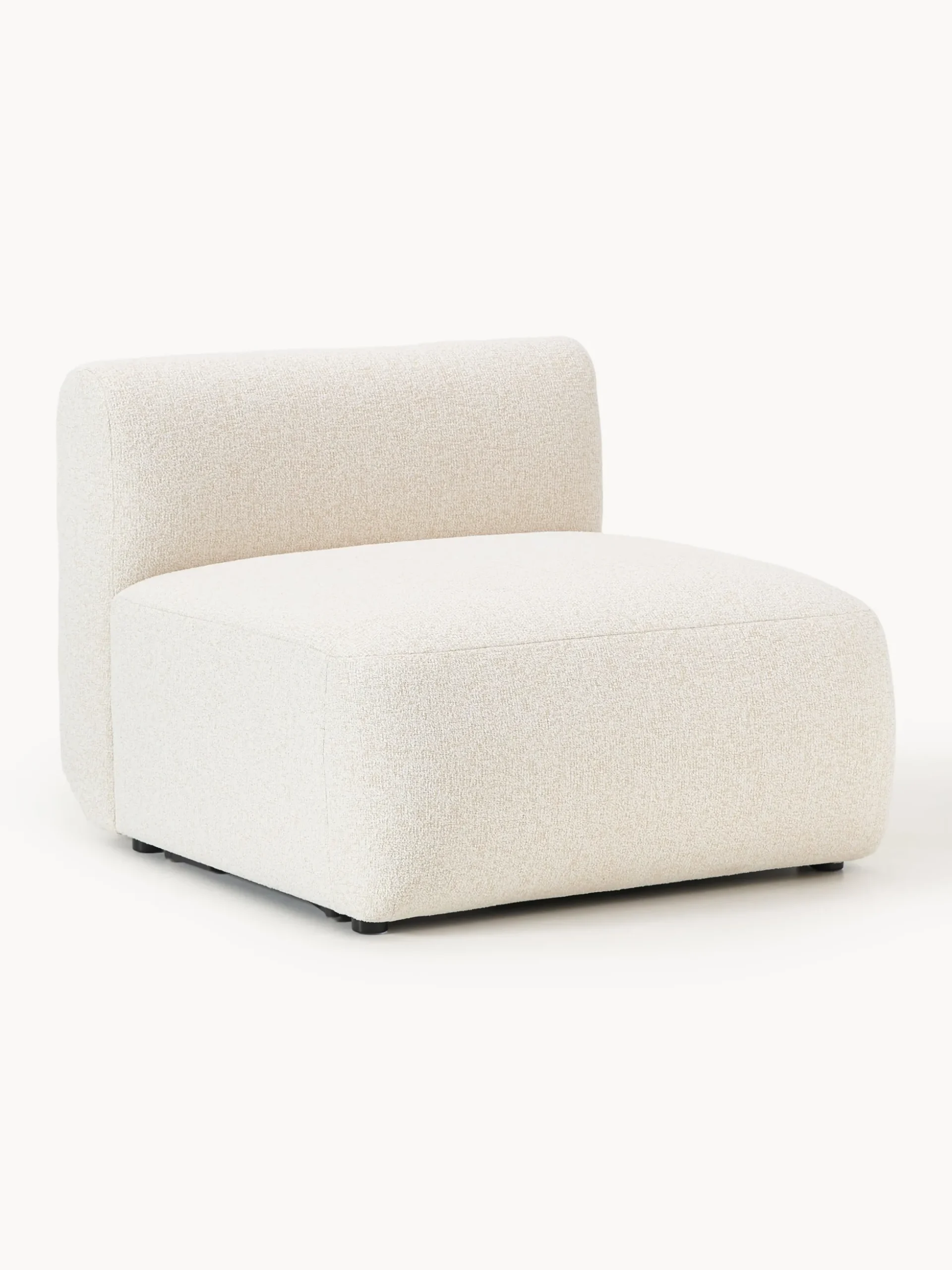 Modulo centrale in bouclé Sofia