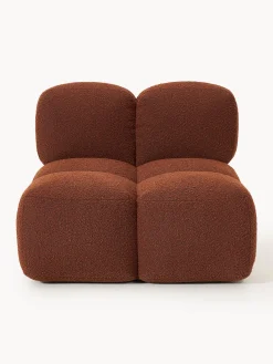 Modulo centrale in bouclé Tayla