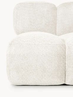 Modulo centrale in teddy-bouclé Tayla
