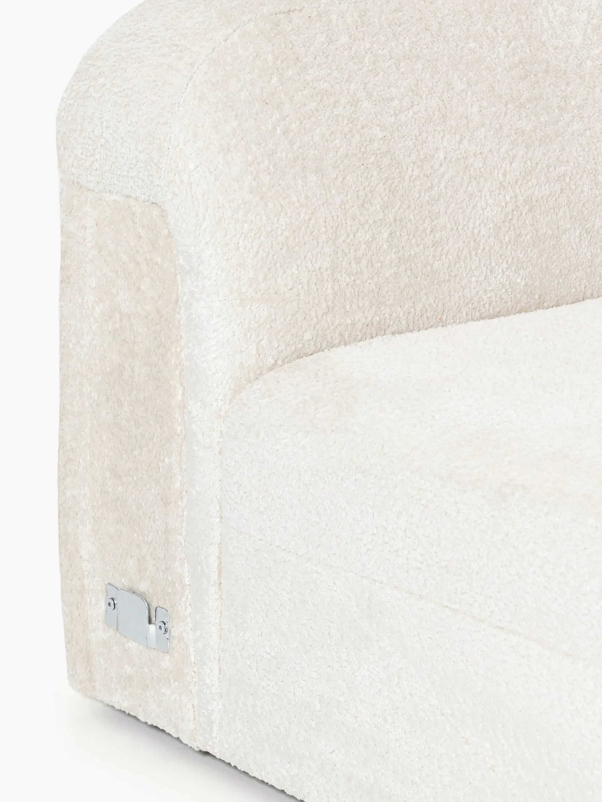 Modulo centrale in teddy-bouclé Wolke