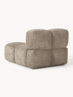 Modulo centrale in teddy-bouclé Tayla