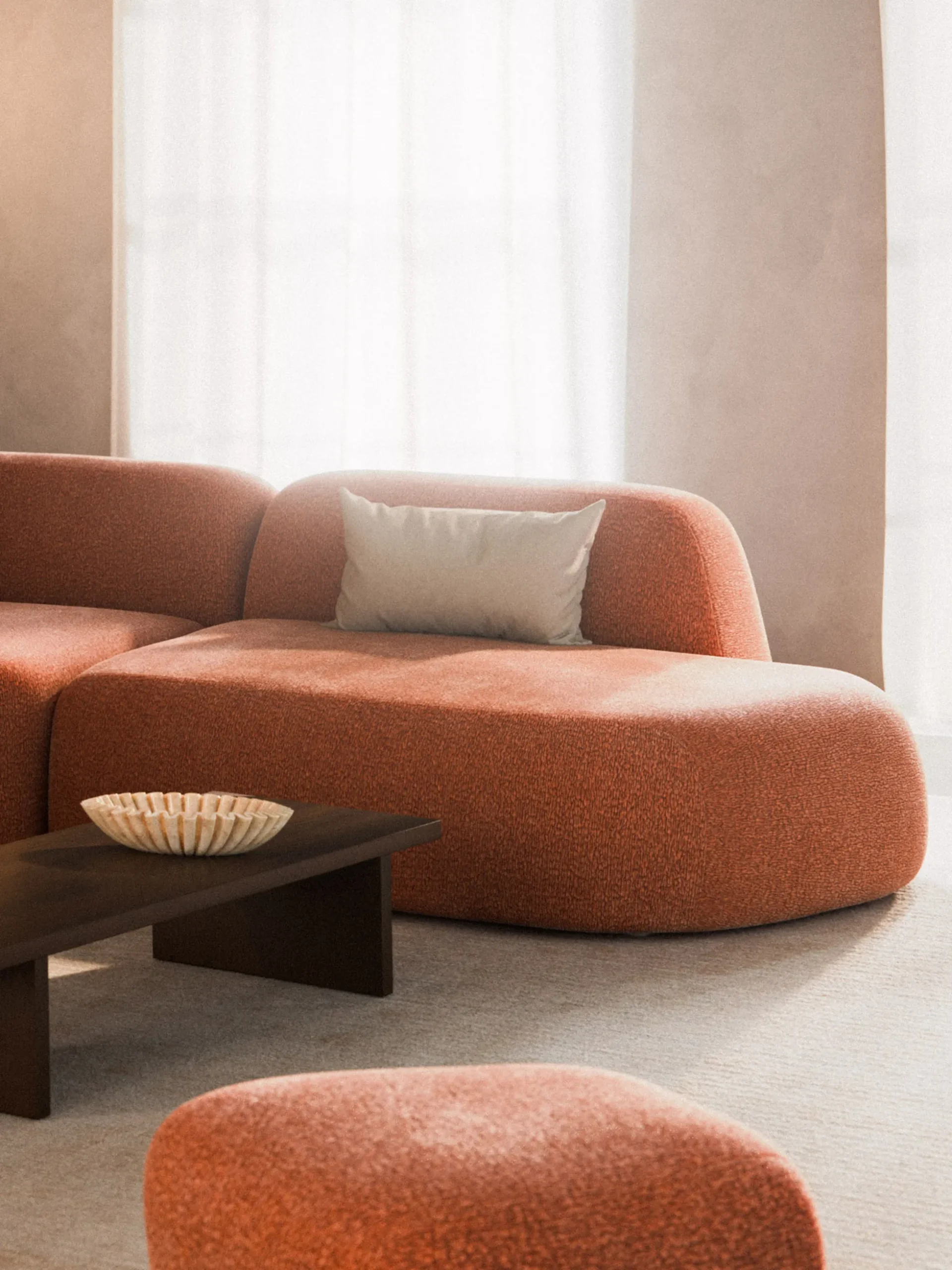 Modulo chaise longue Wolke