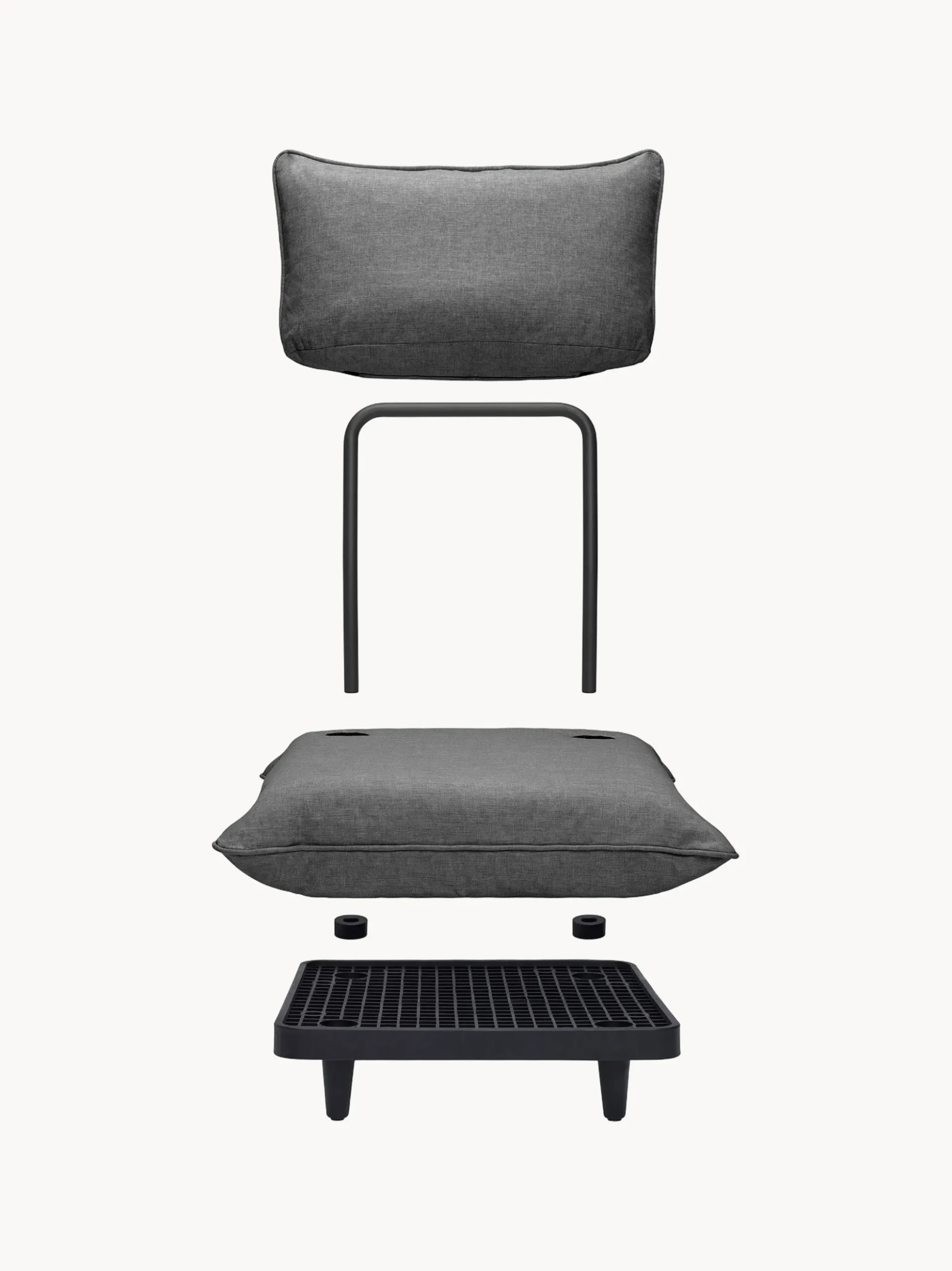 Modulo divano da giardino Paletti