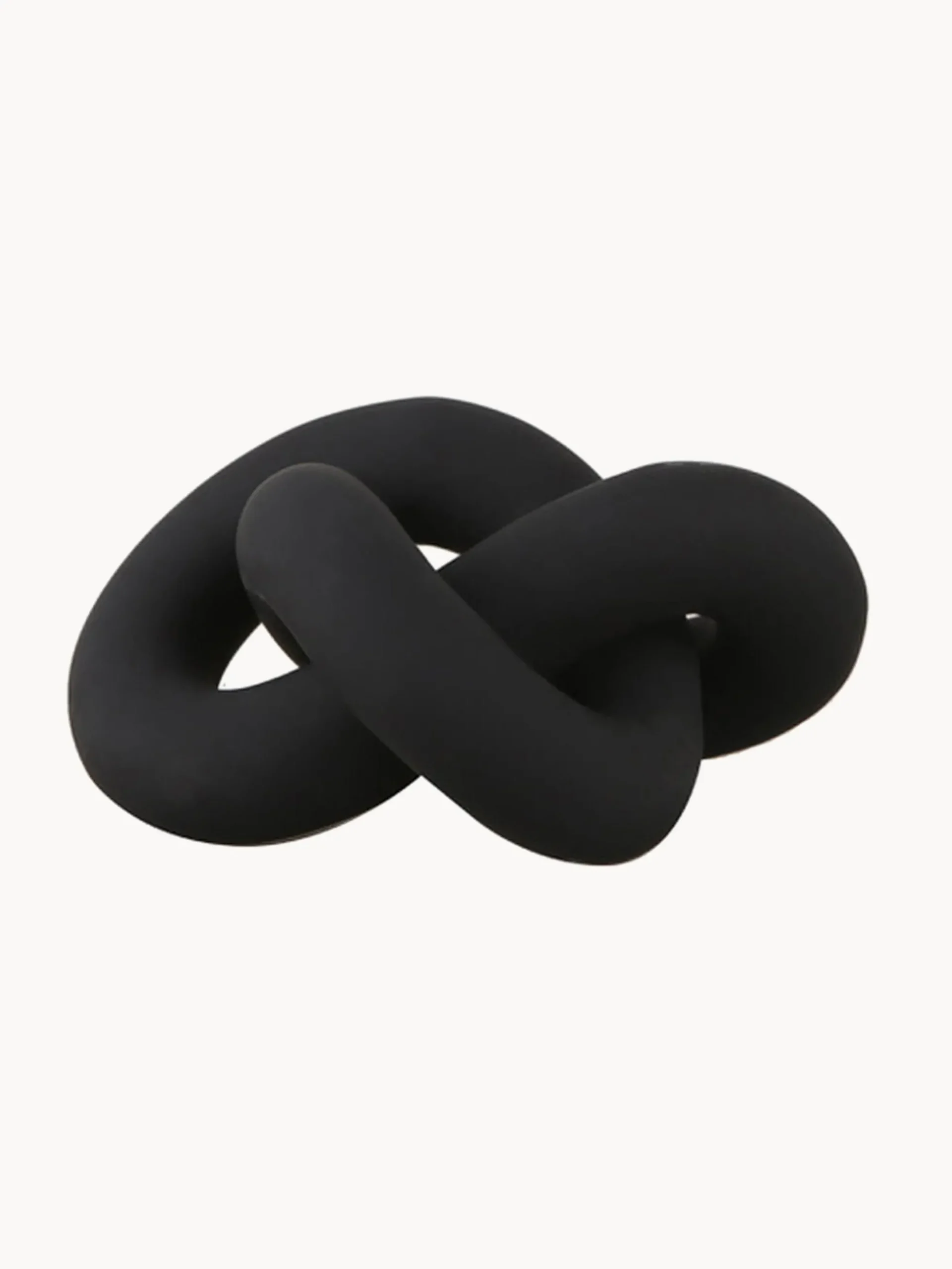 Oggetto decorativo fatto a mano Knot, alt. 9 cm