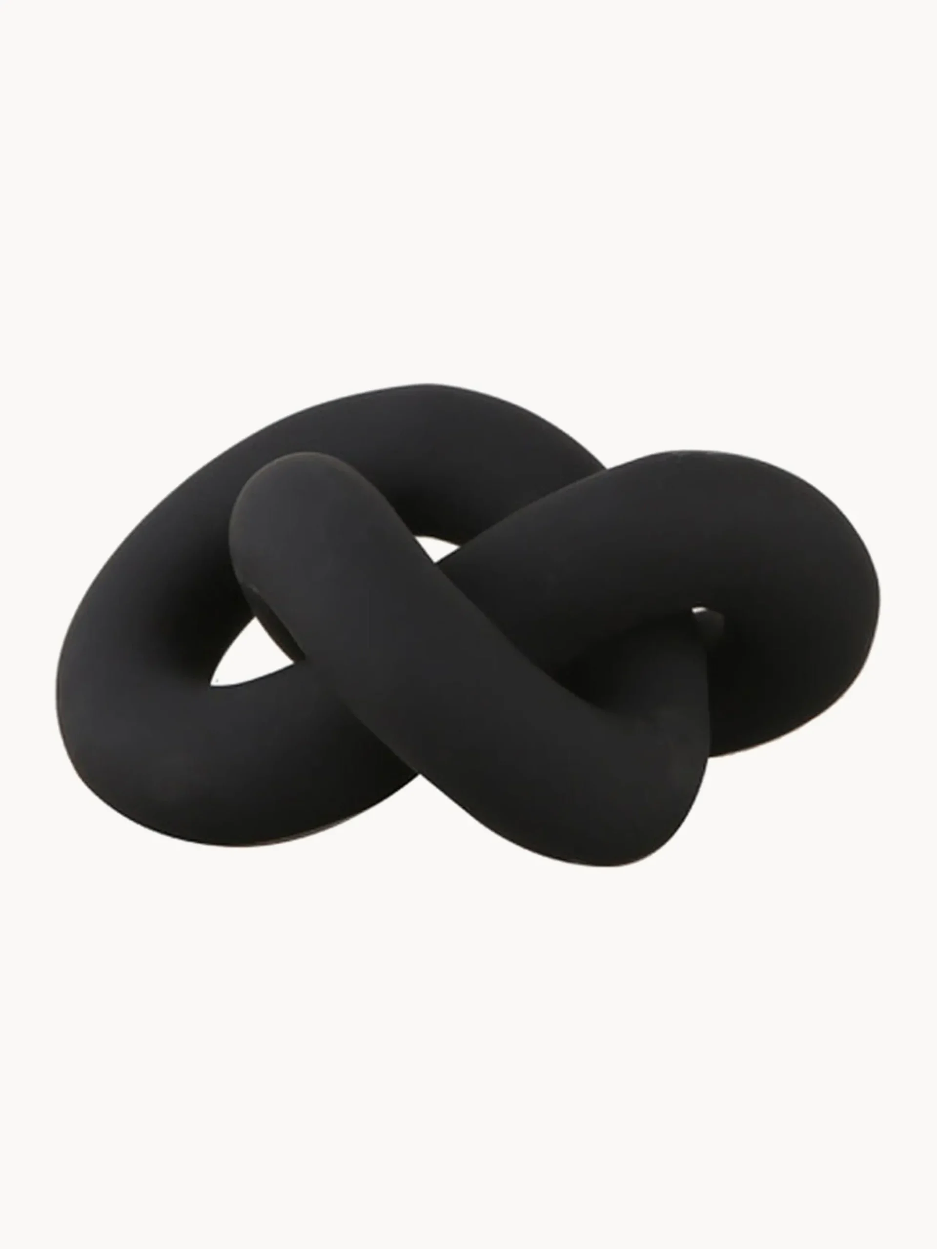 Oggetto decorativo fatto a mano Knot, alt. 6 cm