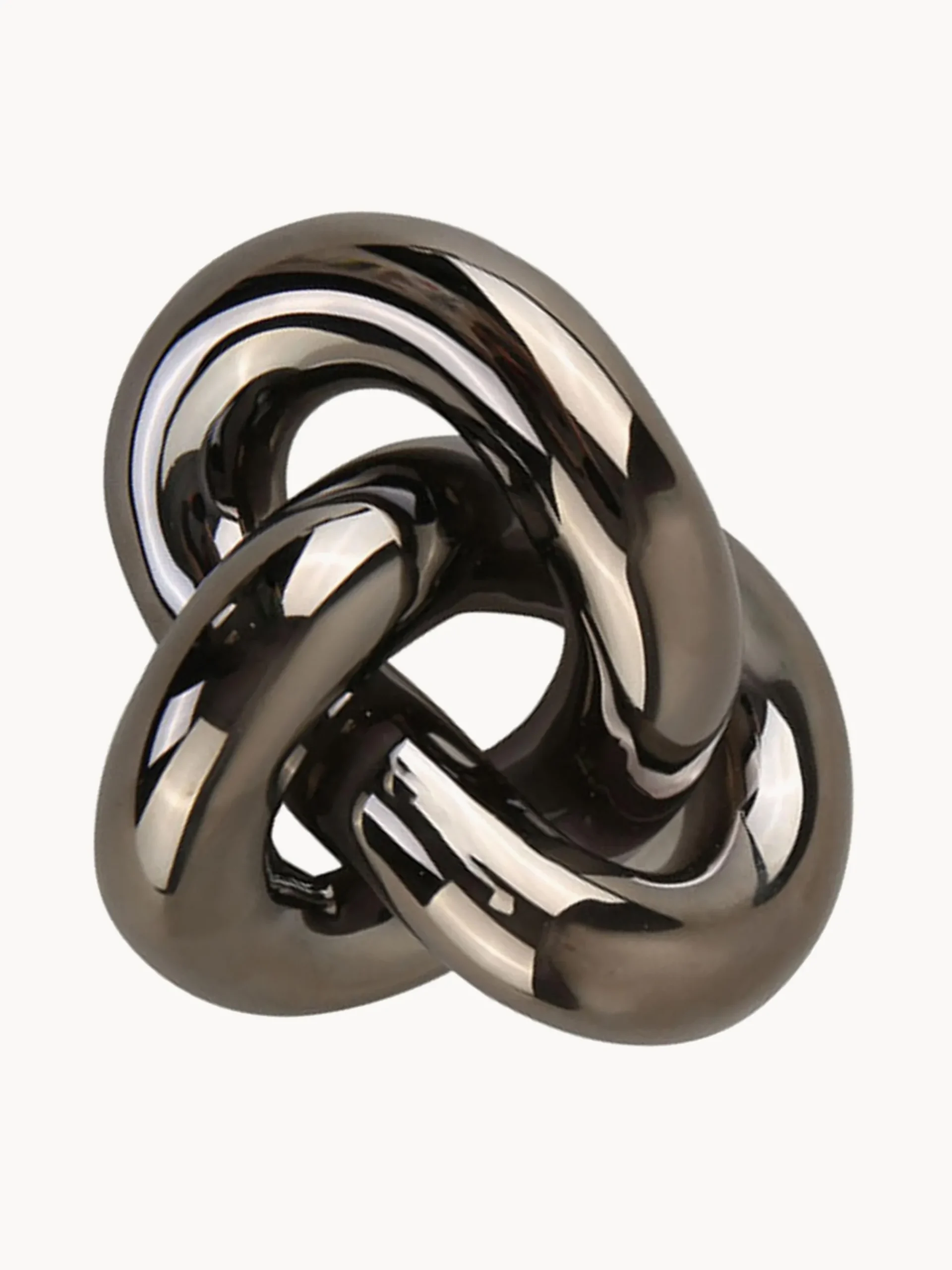 Oggetto decorativo fatto a mano Knot, alt. 6 cm