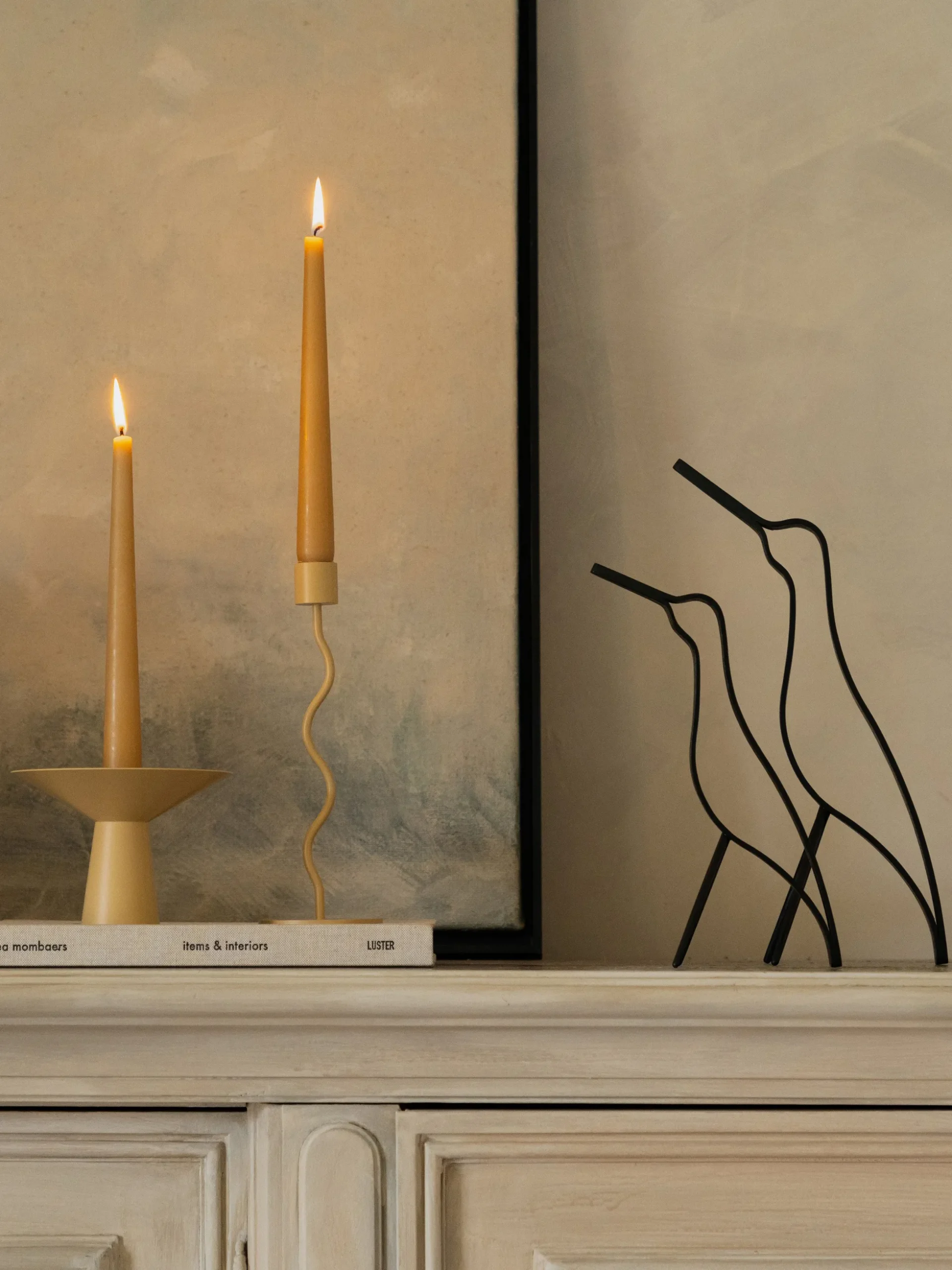 Oggetto decorativo fatto a mano Woody Bird