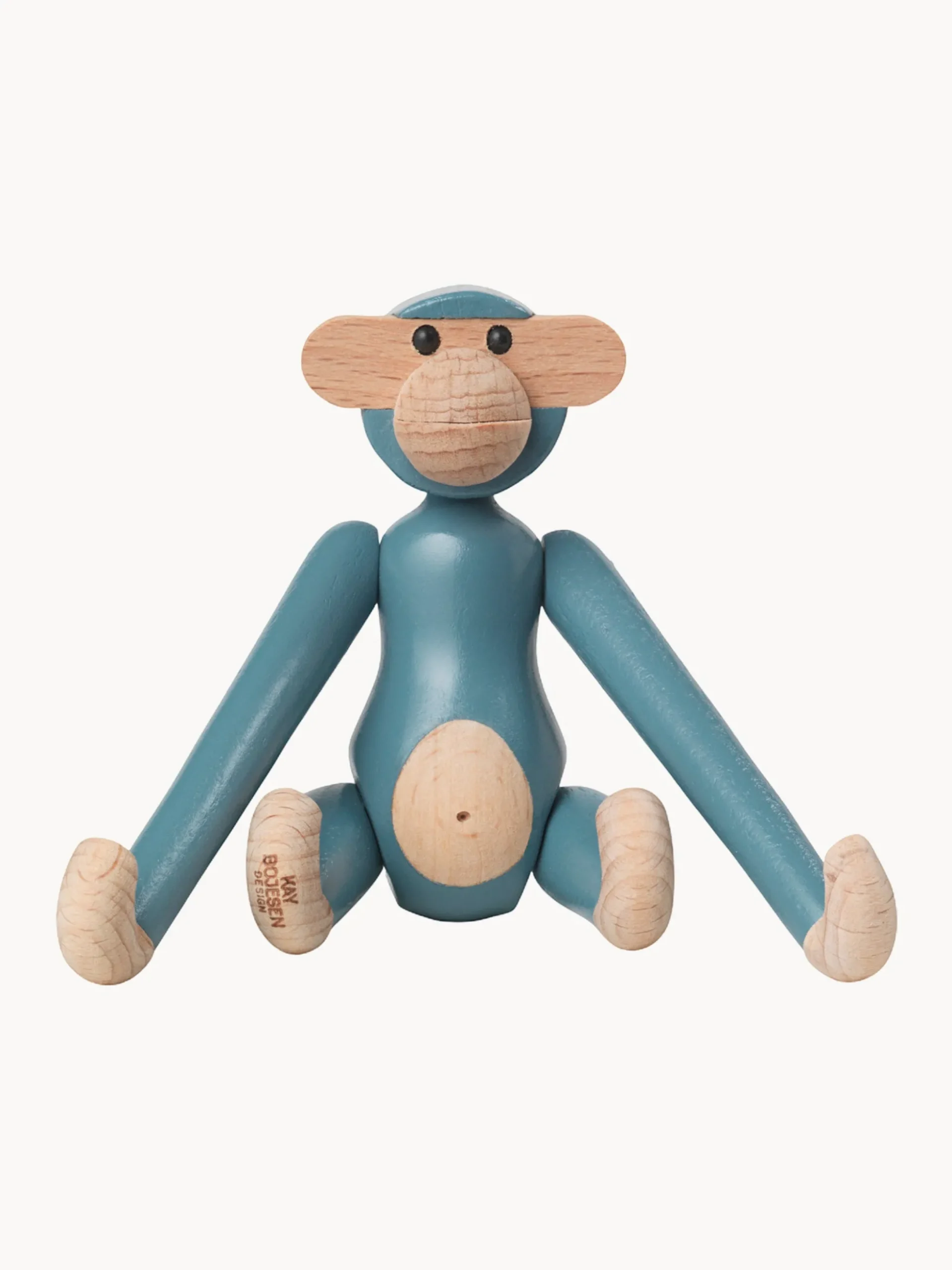 Oggetto decorativo in legno di faggio Monkey Mini