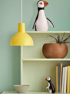 Oggetto decorativo in legno di faggio Puffin